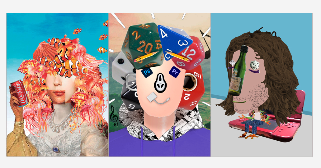 Autorretrato en Collage